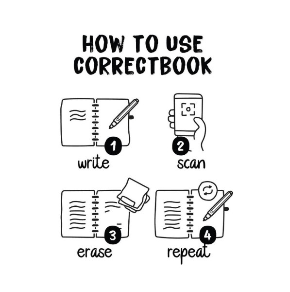 Correctbook Premium Black