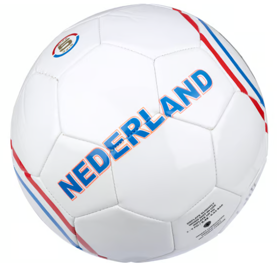 Voetbal Nederland - WIt