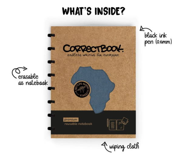 Correctbook Linen A5